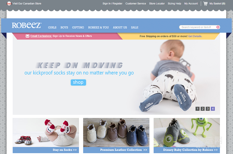 婴儿学步鞋品牌海淘robeez美国海淘教程下单注册购物攻略
