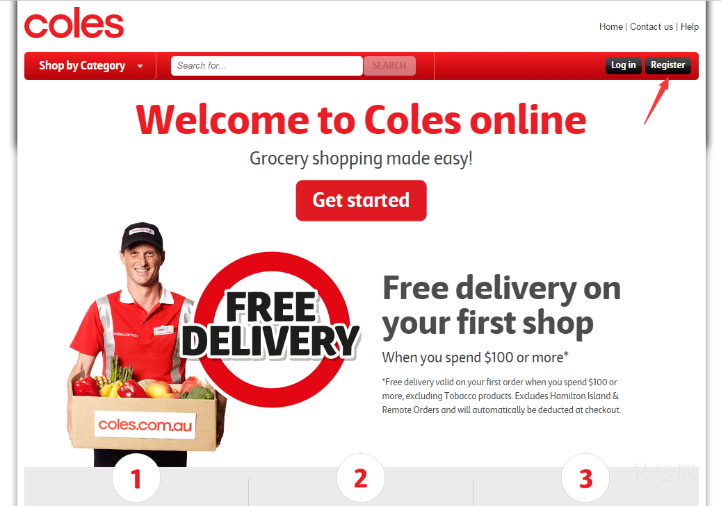 澳洲大型连锁超市Coles海淘攻略下单注册购物教程