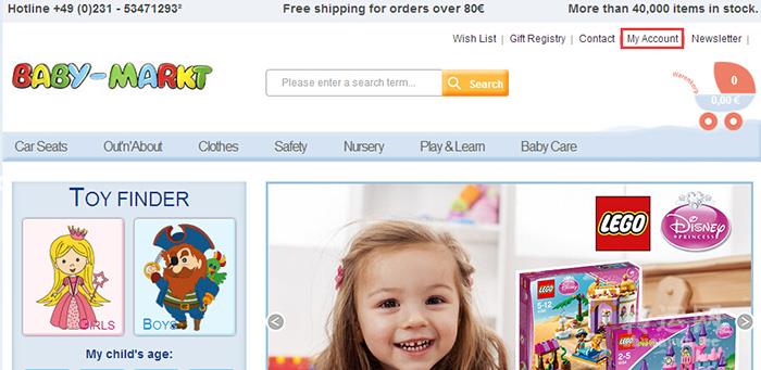 德国海淘母婴用品必选Baby-markt网站德淘购物攻略下单流程