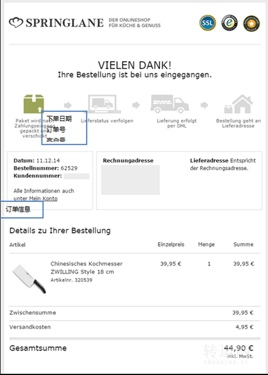 德国Springlane GmbH 购物网站海淘教程下单攻略