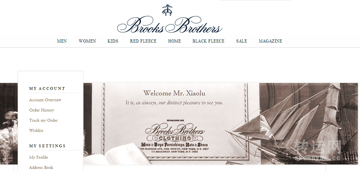 Brooks Brothers美国布克兄弟海淘攻略下单注册教程