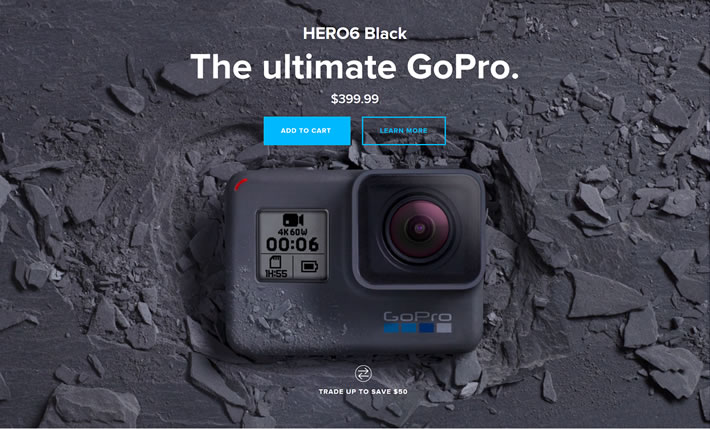 GoPro摄像机美国官网：美国运动相机厂商