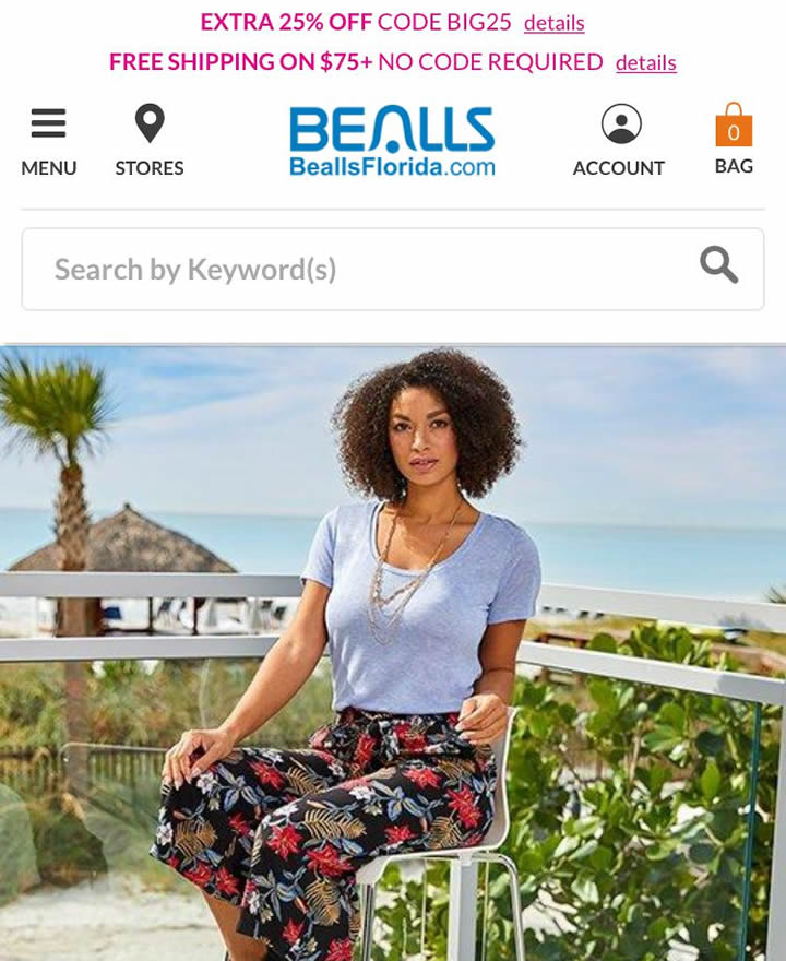 Bealls Florida百货商店：生活服饰、家居装饰和鞋子