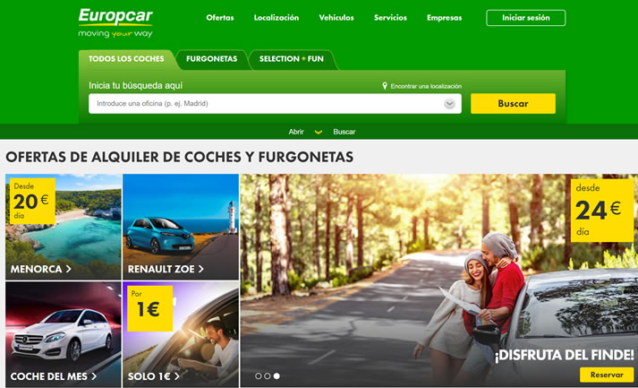 Europcar西班牙：全球汽车租赁领域的领导者