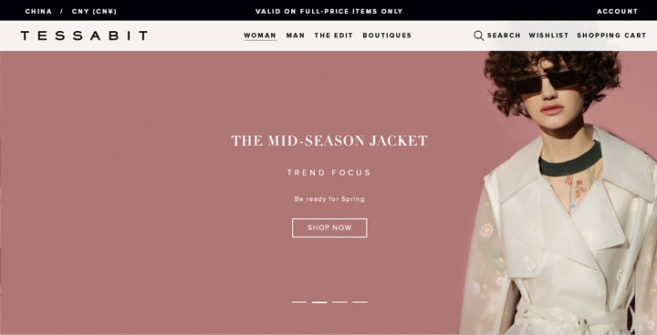 集世界奢侈品和设计师品牌的意大利精品买手店：Tessabit