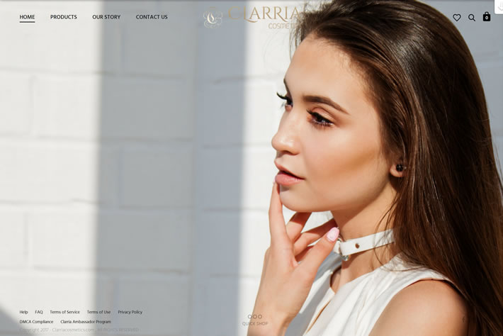 Clarria化妆品官方网站：购买天然和有机化妆品系列